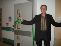 Dermot Murnaghan offically opens the Whittington Day Treatment Centre